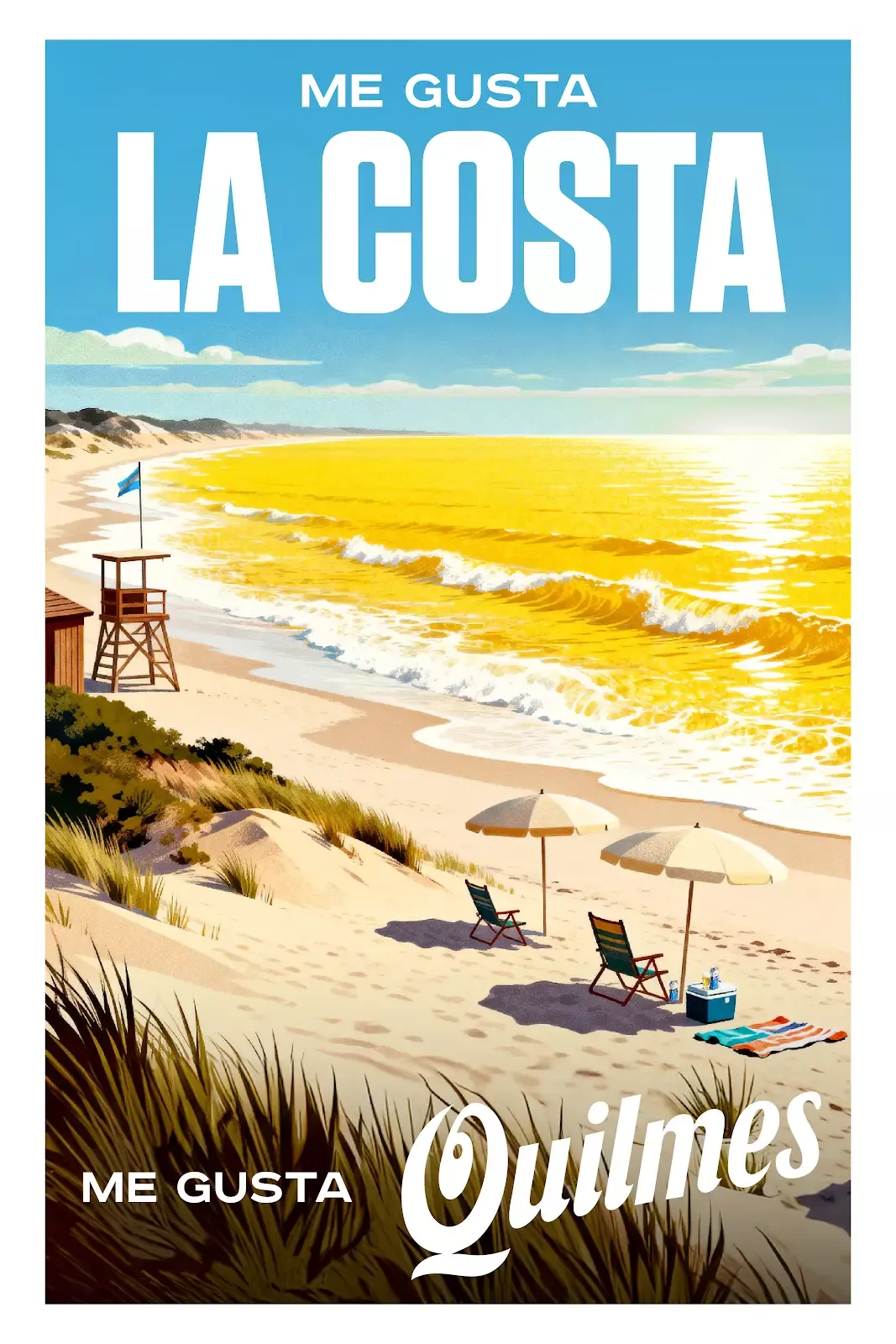 Me gusta La costa Banner